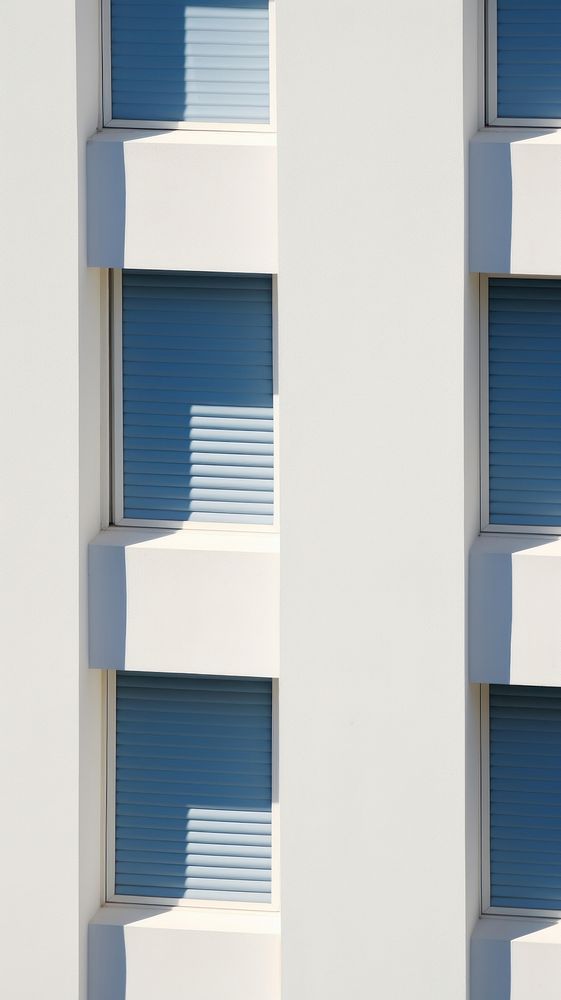  Windows of building architecture shutter white. AI generated Image by rawpixel.