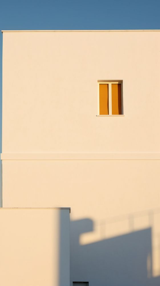  Windows on building in sunset wall architecture outdoors. AI generated Image by rawpixel.