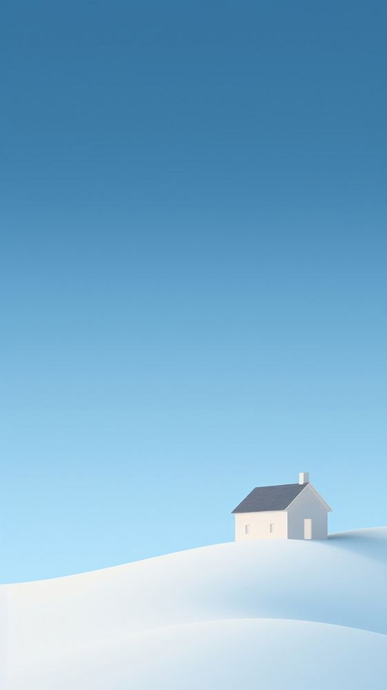  Hill sky architecture building. AI generated Image by rawpixel.