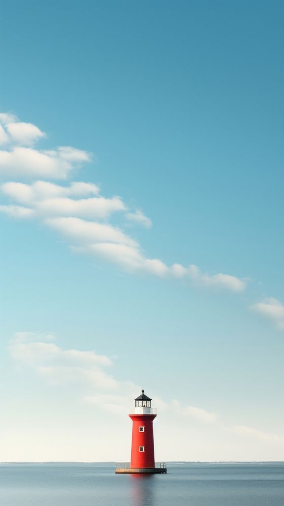  Light house sky architecture lighthouse. AI generated Image by rawpixel.