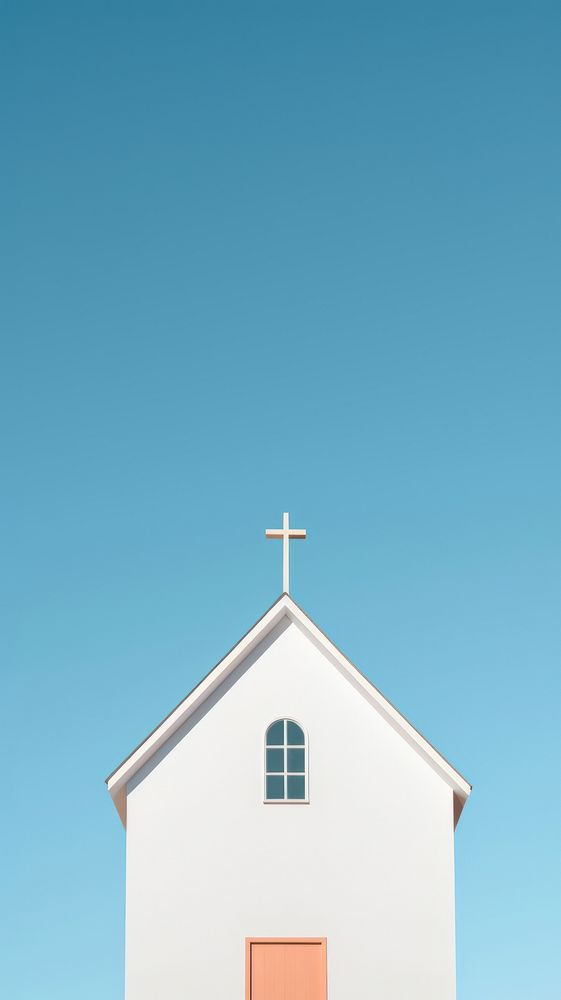  Little church architecture building symbol. AI generated Image by rawpixel.