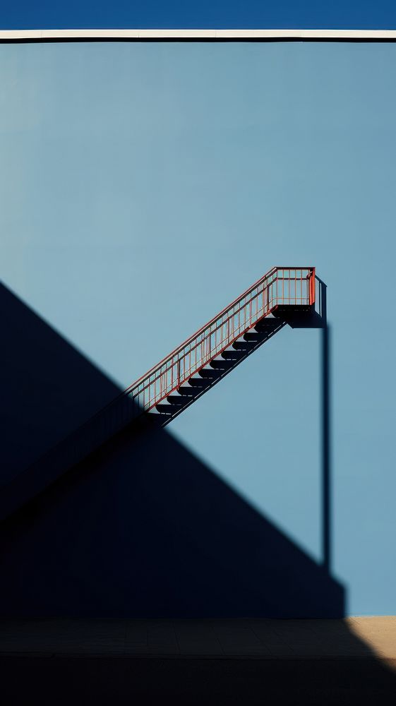  Street architecture staircase railing. AI generated Image by rawpixel.