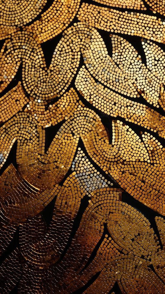 Pattern texture gold backgrounds reptile.