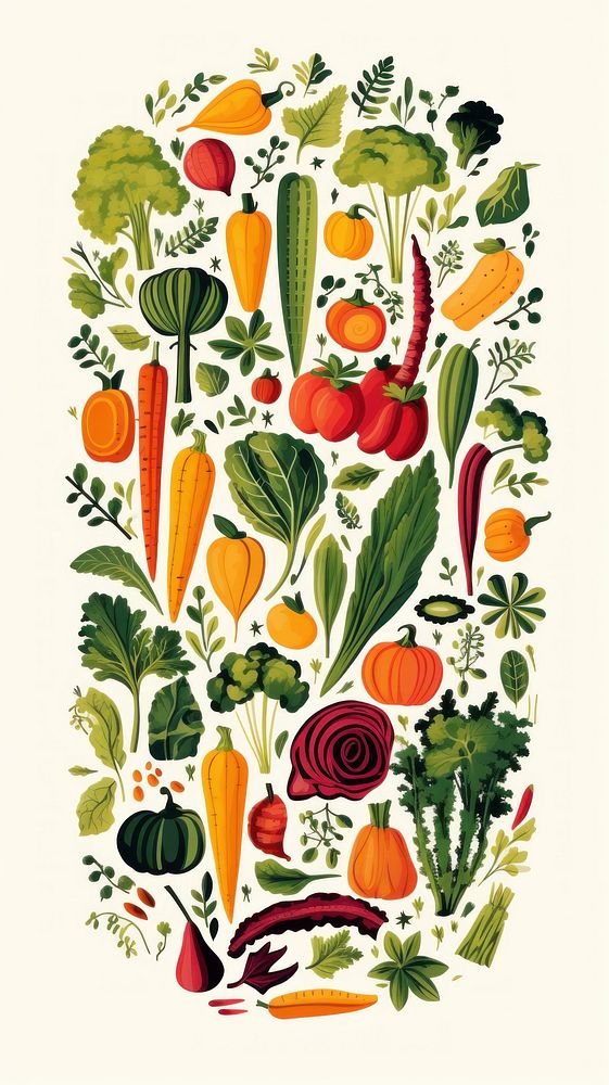 Vegetables organic carrot plant.