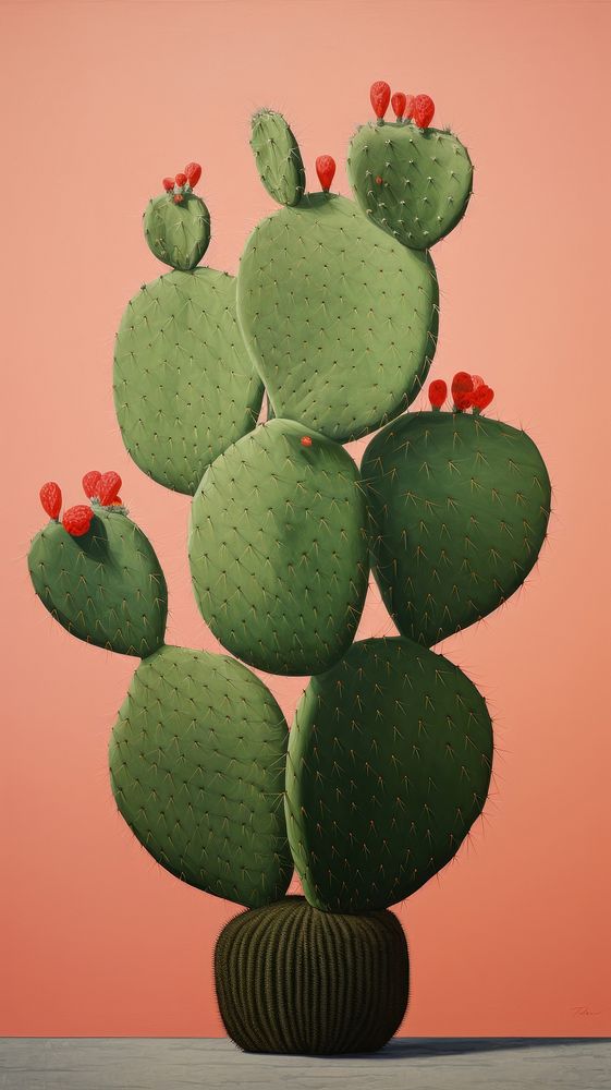 Cactus desert plant decoration.