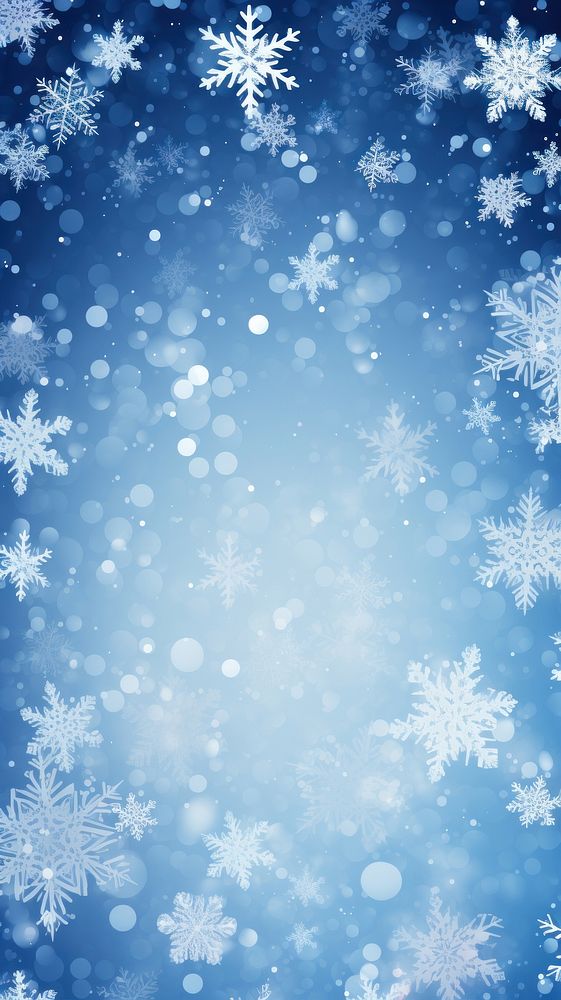  Snowflake backgrounds christmas celebration. AI generated Image by rawpixel.