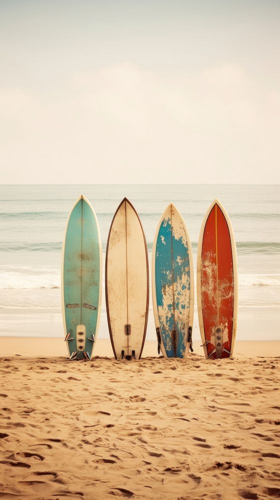 Surfboards outdoors surfing nature.