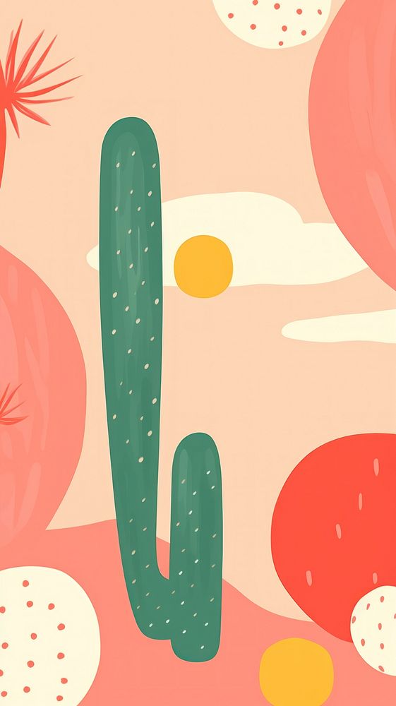 Cactus backgrounds pattern plant.