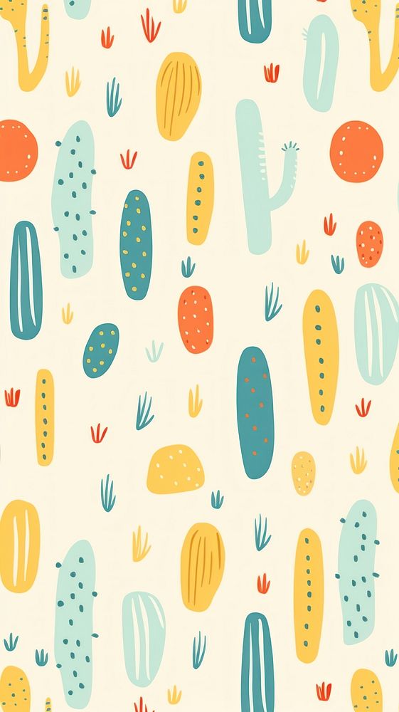 Cactus pattern backgrounds spotted.