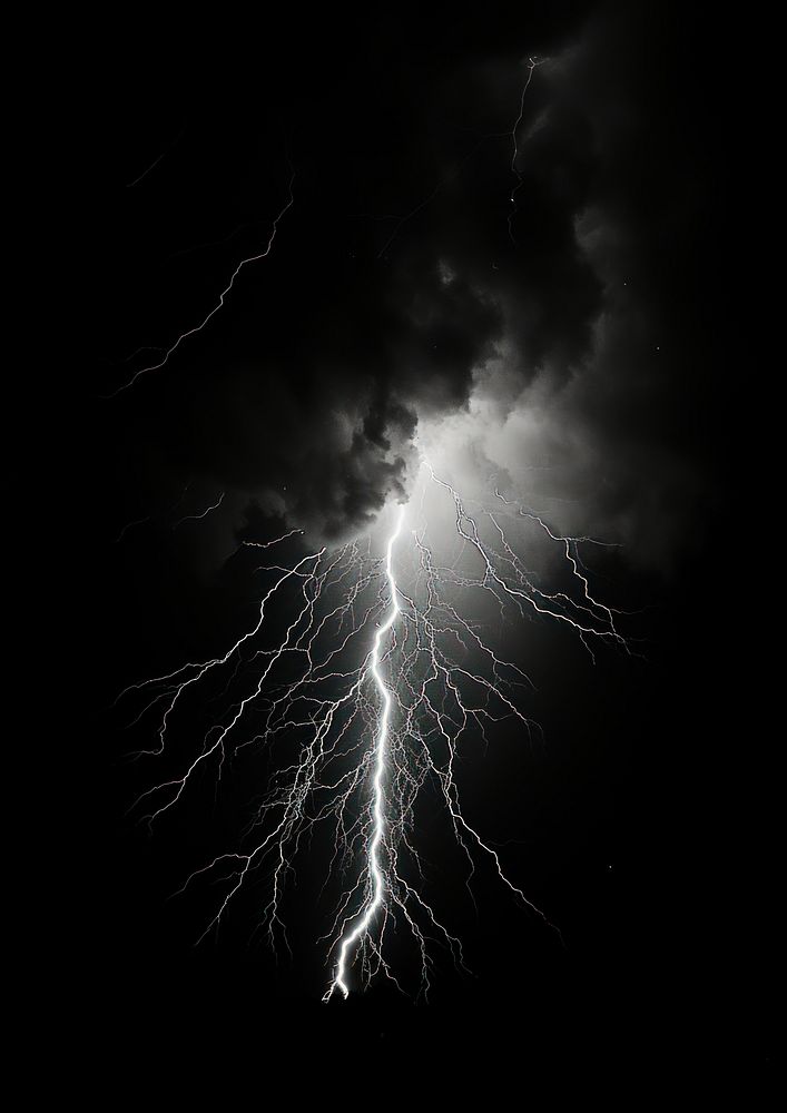 A lightning thunderstorm nature motion.