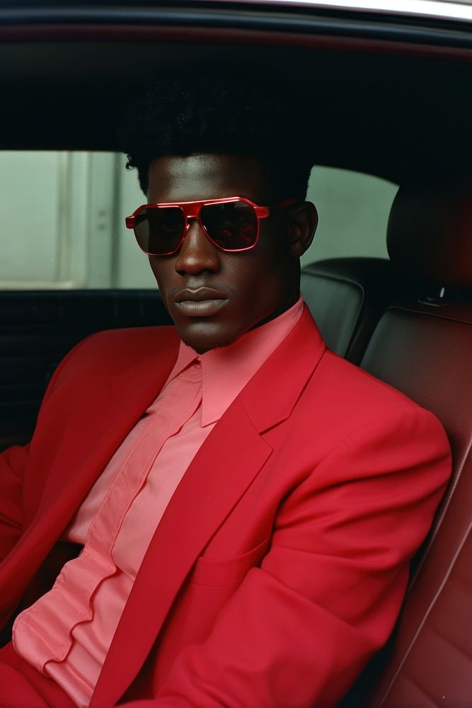 African man photography sunglasses portrait.