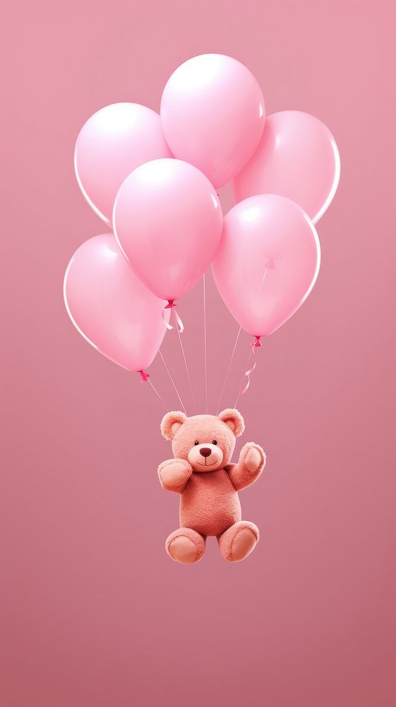  Balloon toy representation celebration. AI generated Image by rawpixel.