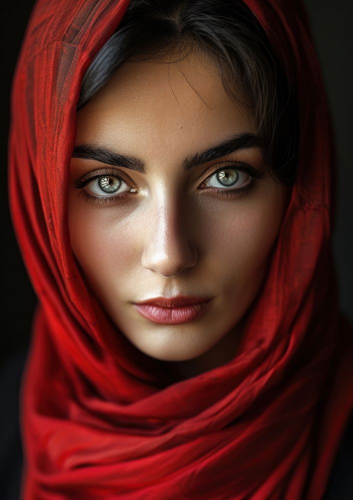An iranian woman photography portrait adult.