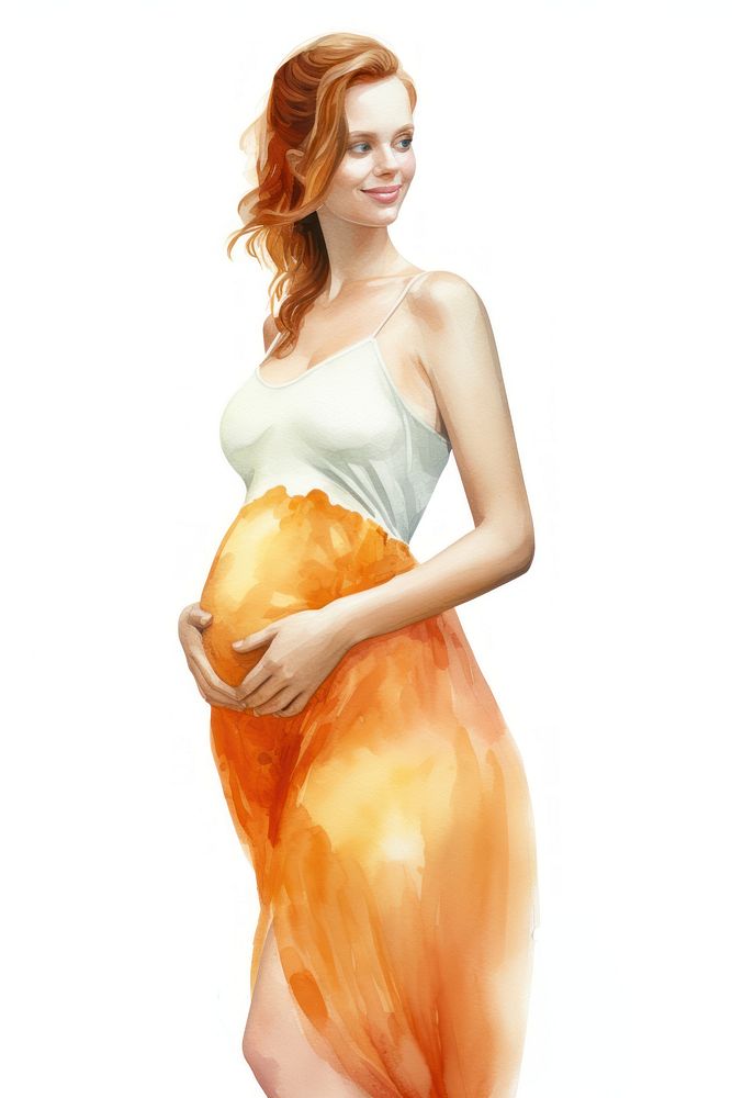 Pregnant fashion dress adult.