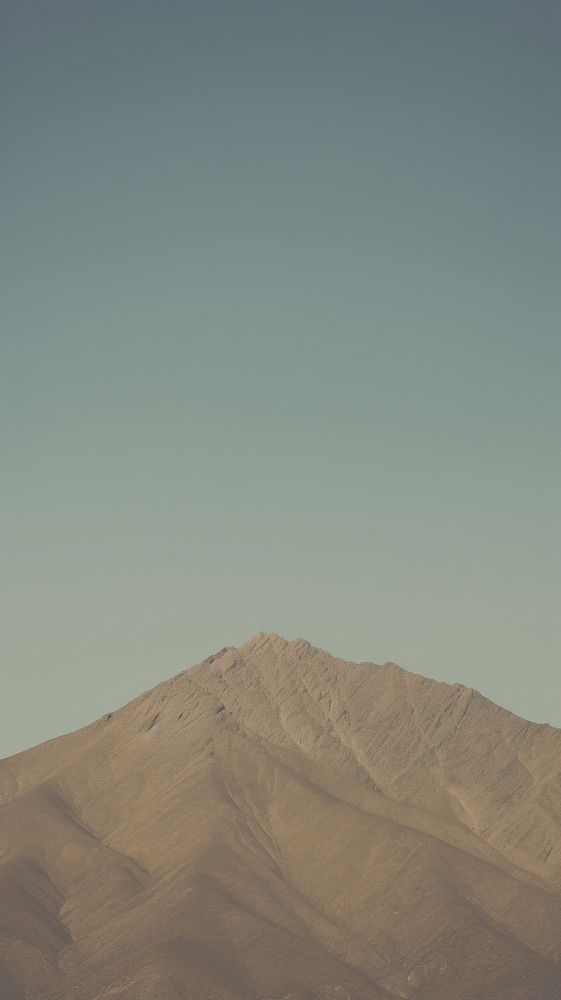 Mountain range outdoors nature desert. AI generated Image by rawpixel.