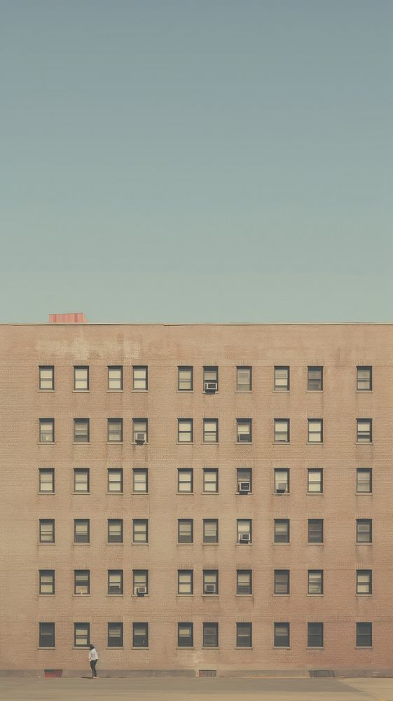 New york city architecture building repetition. AI generated Image by rawpixel.