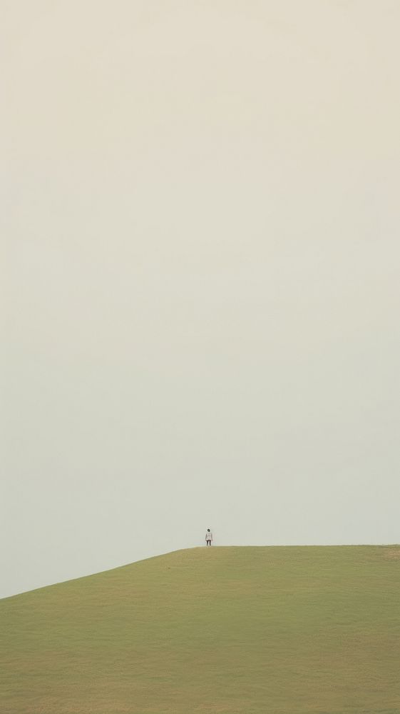 Hill outdoors horizon nature. AI generated Image by rawpixel.