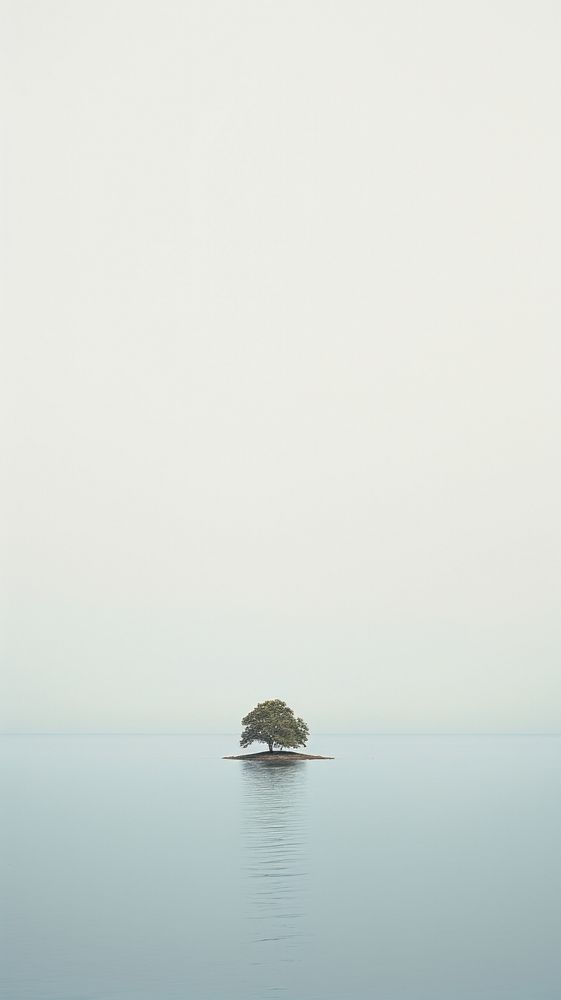 Island outdoors nature ocean. AI generated Image by rawpixel.
