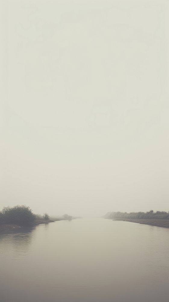 River outdoors nature mist. AI generated Image by rawpixel.