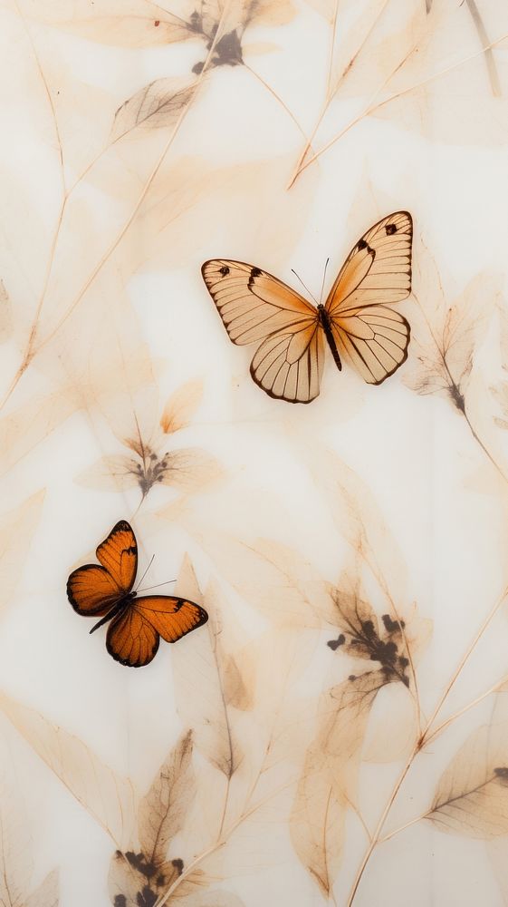 PNG Real pressed butterfly backgrounds animal insect. AI generated Image by rawpixel.