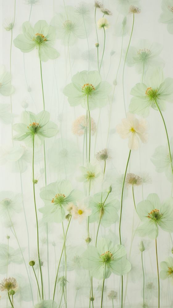 PNG Real pressed spring flowers backgrounds wallpaper pattern. 