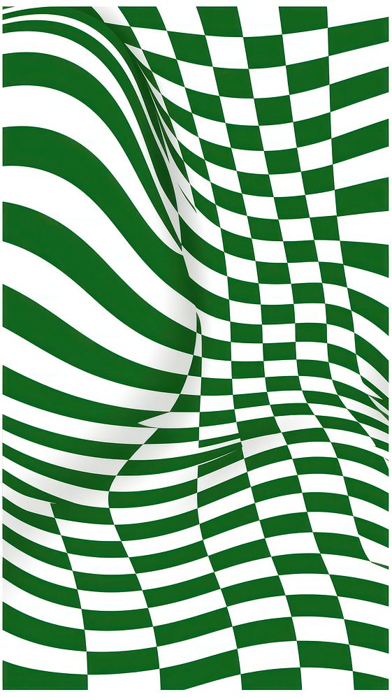 Green white abstract pattern line.