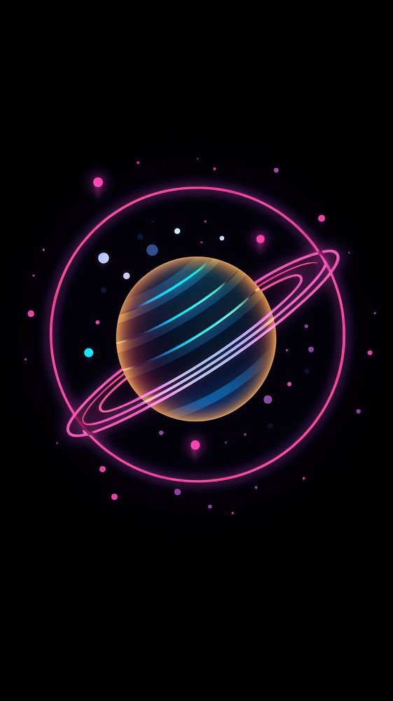  Planets astronomy universe galaxy. AI generated Image by rawpixel.