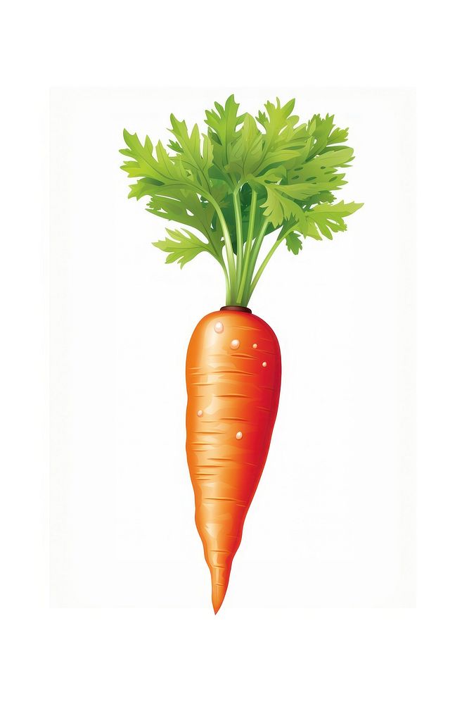 Baby carrot vegetable plant food. AI generated Image by rawpixel.