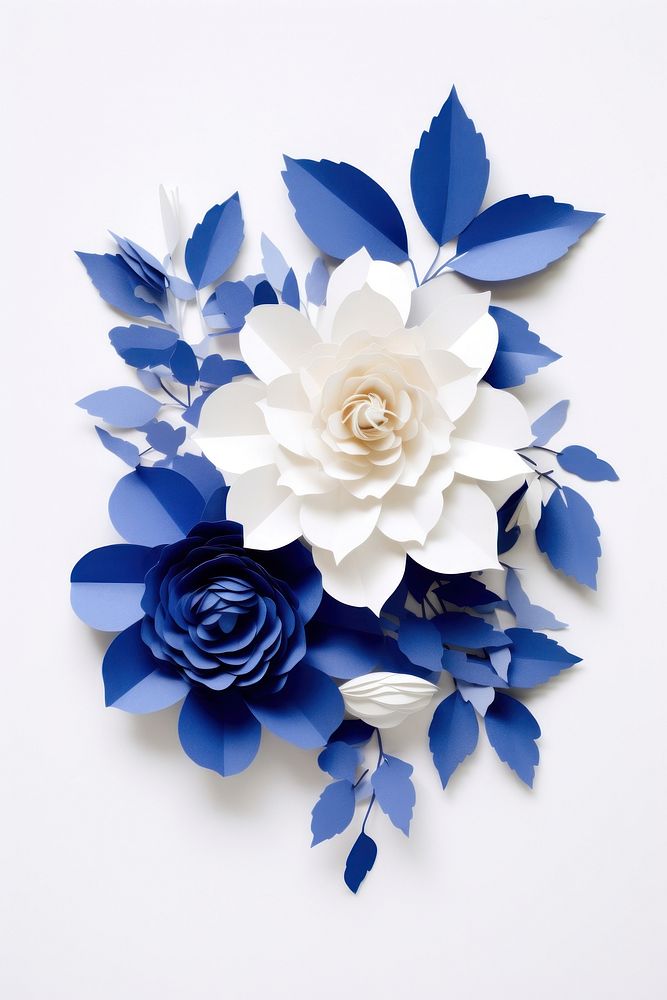 Exotic blue flower plant petal white.