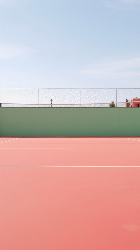  Tennis court sports architecture outdoors. AI generated Image by rawpixel.