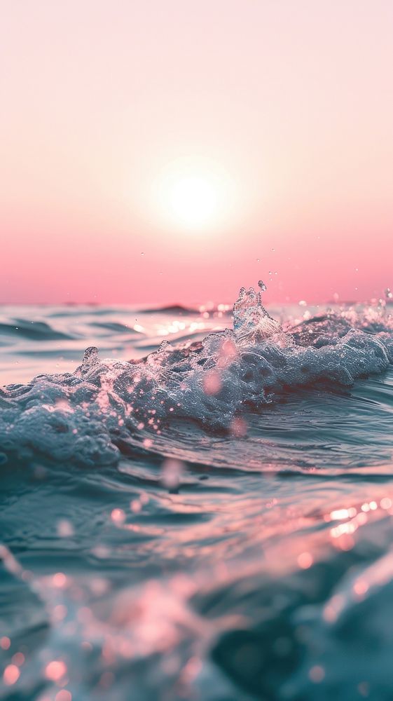 Aesthetic water photo outdoors nature ocean.