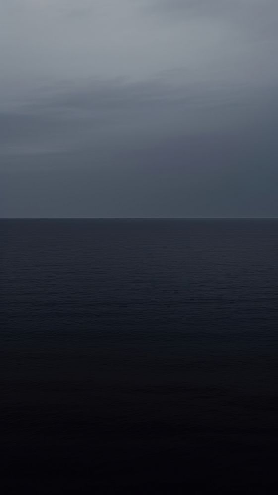  Black sea outdoors horizon nature. AI generated Image by rawpixel.