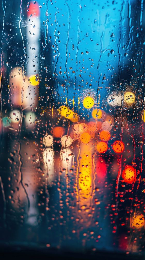 Car window rain backgrounds outdoors.