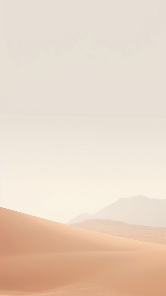  Desert outdoors horizon nature. AI generated Image by rawpixel.