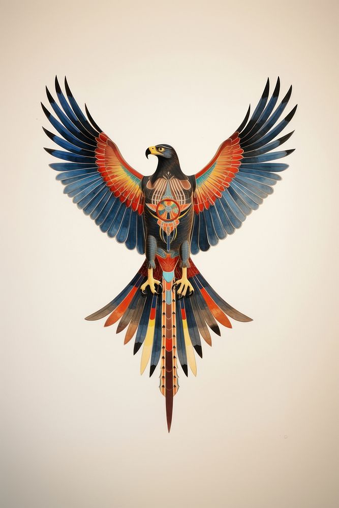 Egyptian animal flying bird.