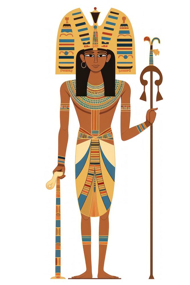 Egyptian king person adult.