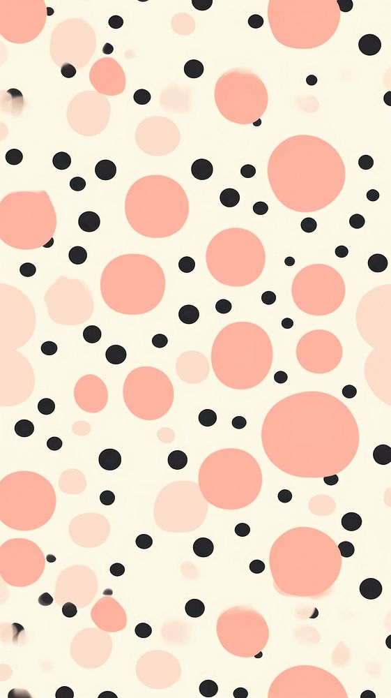 Polka dot pattern backgrounds repetition. AI generated Image by rawpixel.