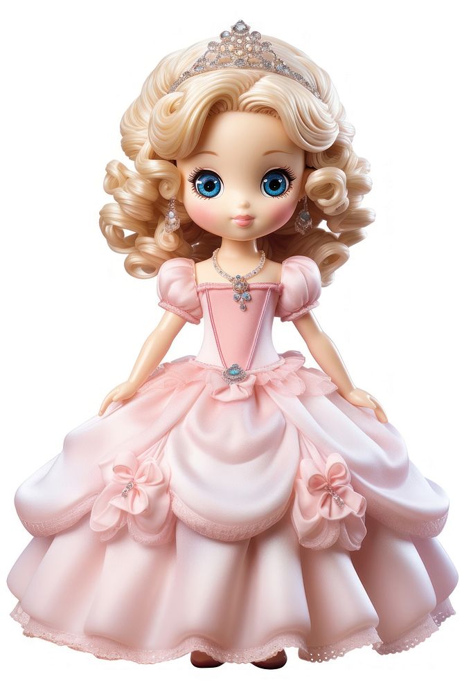 Princess doll figurine cute toy. 