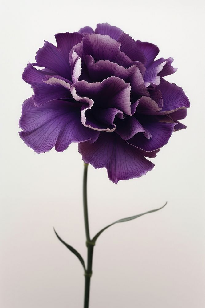 Purple Carnation carnation flower plant.