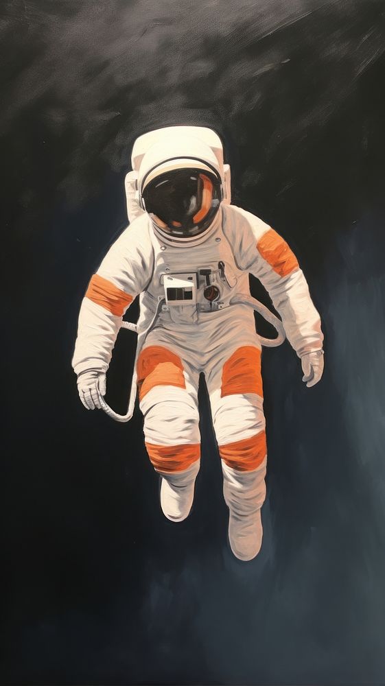 Minimal space astronaut astronomy clothing universe.