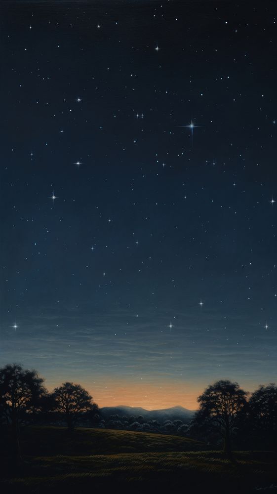 Minimal space night sky outdoors nature star.