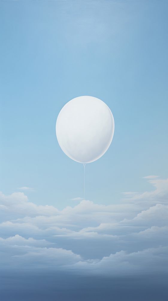 Minimal space sky balloon outdoors nature.