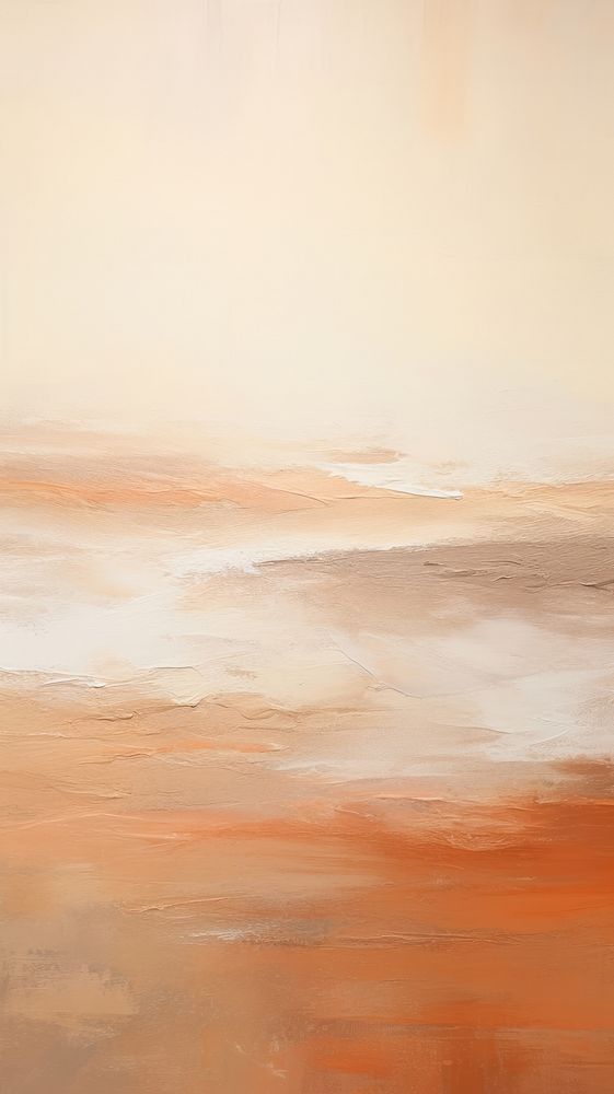 Minimal space summer painting nature sky.