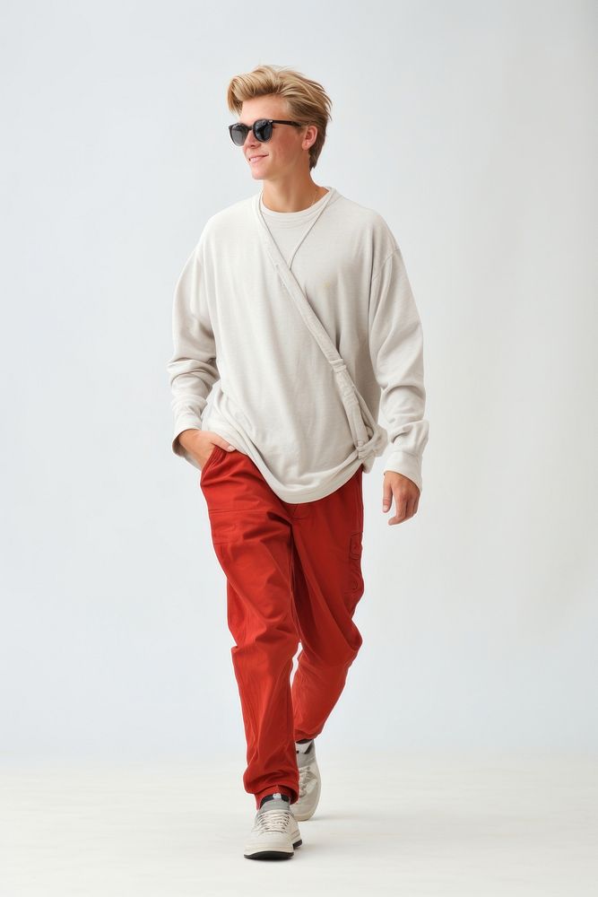 A disabled person sweatshirt fashion sweater.