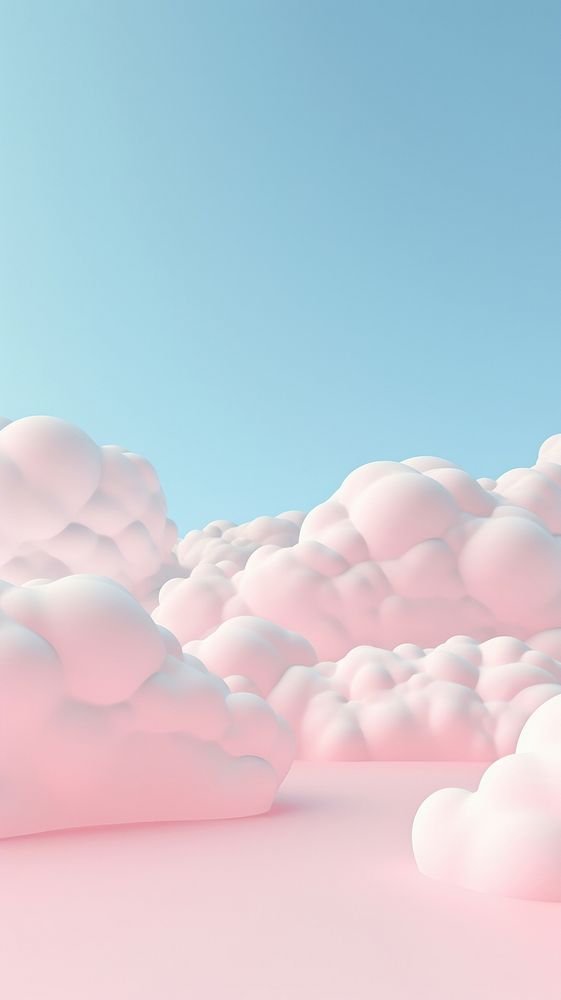Silvi Clouds Wallpaper cloud backgrounds abstract. AI generated Image by rawpixel.