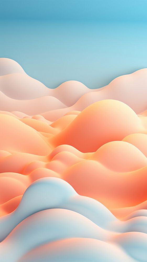 Sunset Clouds Wallpaper backgrounds abstract outdoors. AI generated Image by rawpixel.