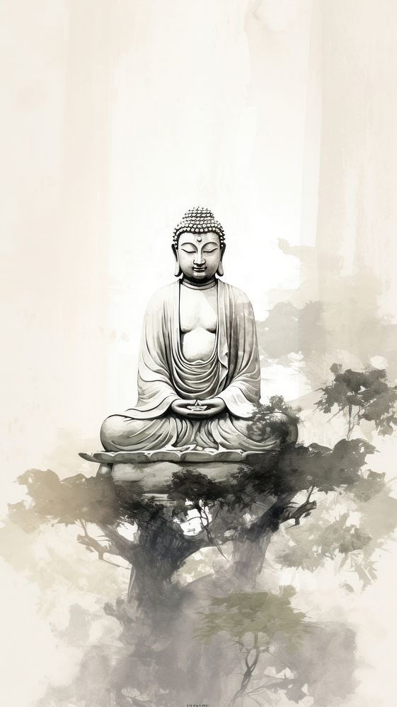 Buddha drawing sketch buddha.