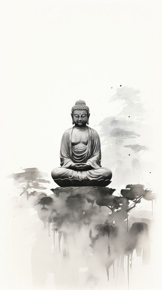 Buddha statue buddha adult representation.