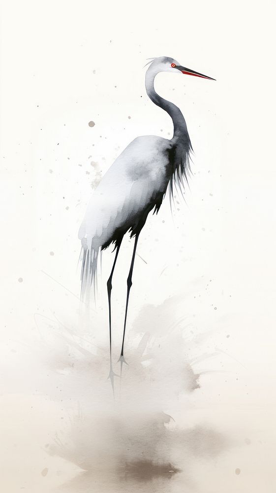 Bird animal heron stork.