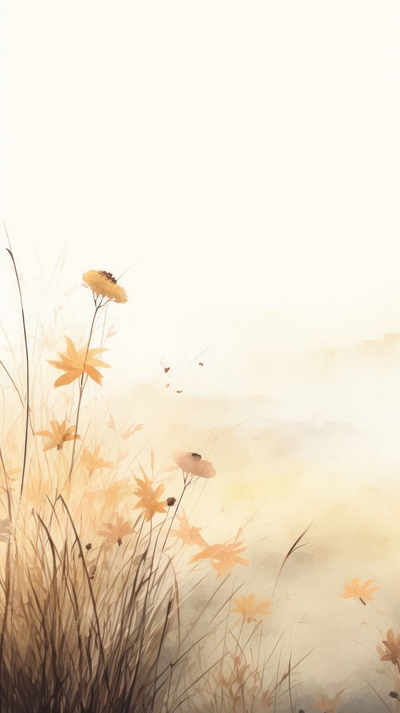 Flower backgrounds outdoors painting.